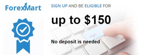 $150 No Deposit Bonus from FOREXMART