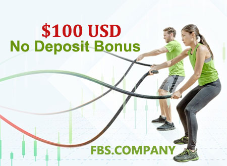 100 USD No Deposit FBS Bonus