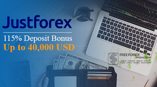 JustForex 115% Deposit Bonus