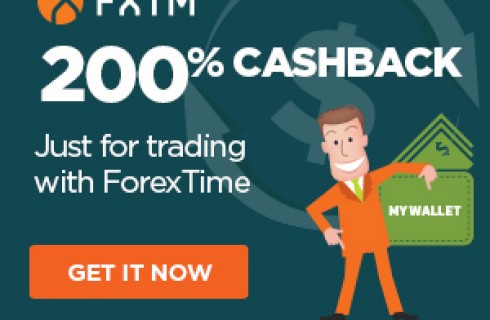 200% Cashback Rebate to Trade with ForexTime
